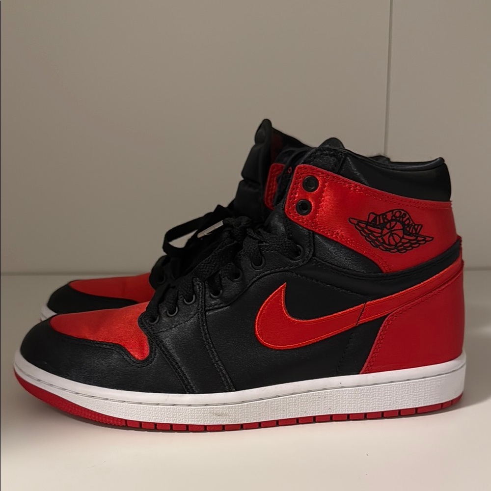 Nike Air Jordan High-Top Sneakers - Black and Red